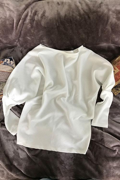 Off Sholder Batwing Sleeve Sweater