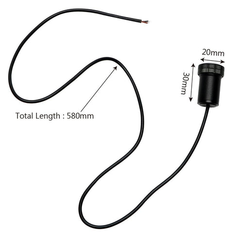 Image of Universal Wireless Car Projection LED Projector Door Shadow Light - SlickDecor.com