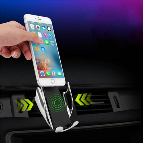 Automatic clamping Wireless Car Charger Mount