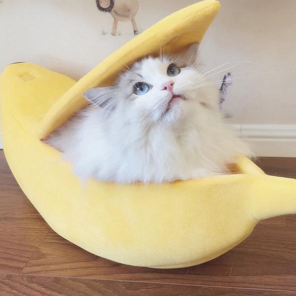 Banana Cave Pets Bed - SlickDecor.com