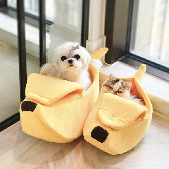 Banana Cave Pets Bed - SlickDecor.com