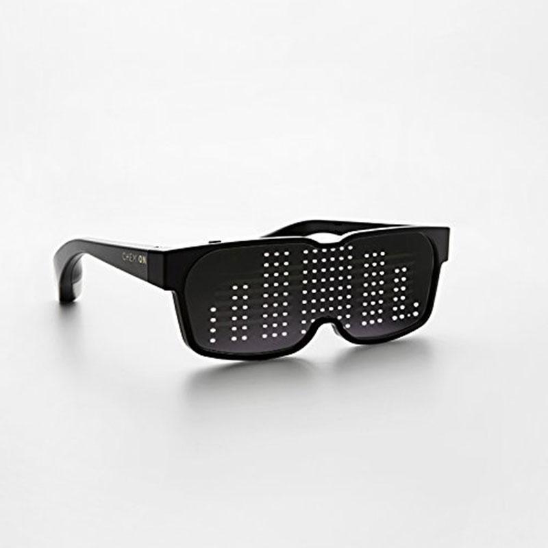 Customizable Quick Flash Rechargeable Luminous LED Light Glasses
