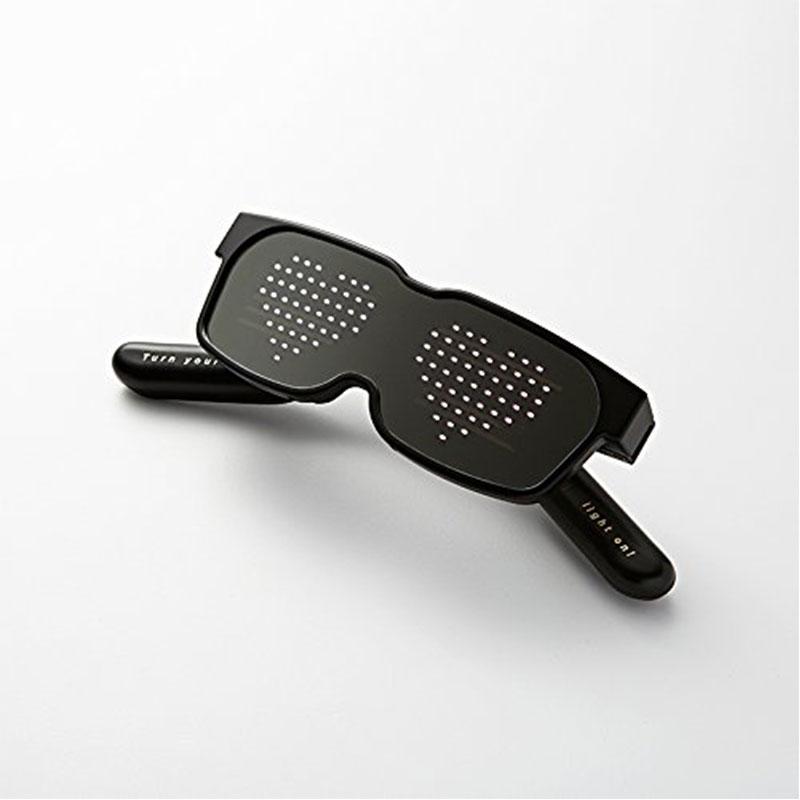 Customizable Quick Flash Rechargeable Luminous LED Light Glasses