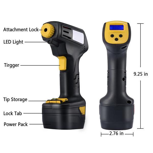 Digital Car Tire Air Pump