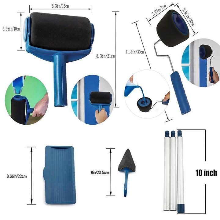 EROLLER™ - Multifunctional Paint Roller Kit - SlickDecor.com