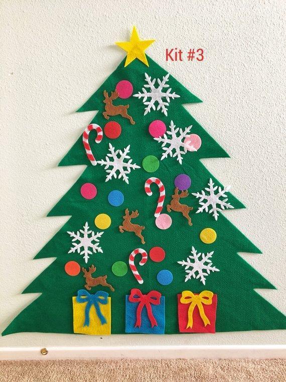 Felt Christmas Tree Kit - SlickDecor.com