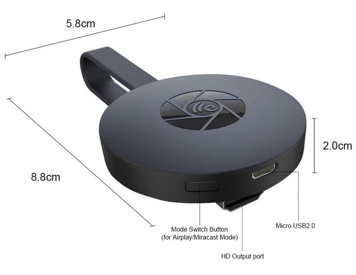 Portable Wireless HDMI Receiver