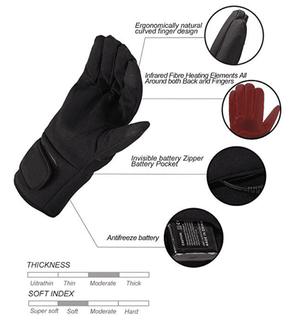 Ultimate Waterproof Heated Gloves - SlickDecor.com