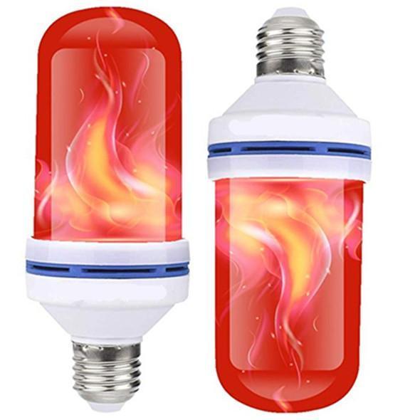 LED Flame Effect Flickering Fire Light Bulb with Gravity Sensor