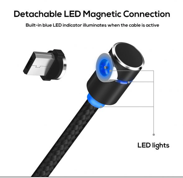 360° Magnetic Charging Cable