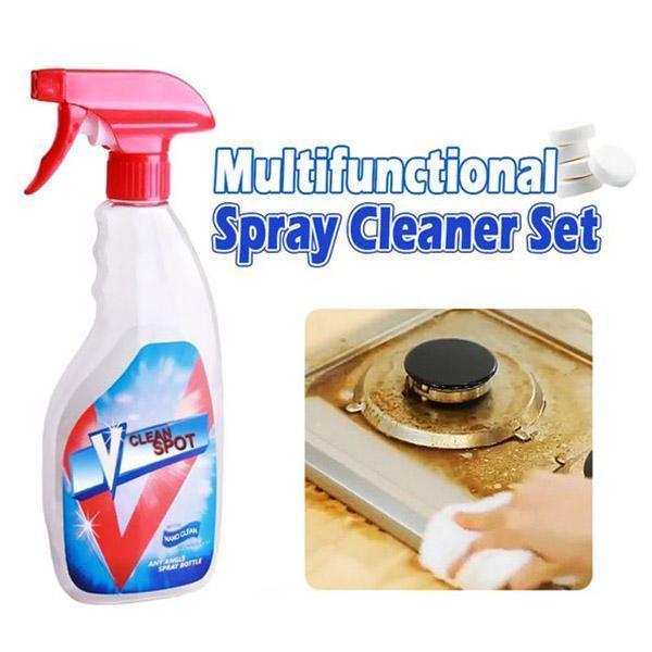 Multifunctional Effervescent Spray Cleaner