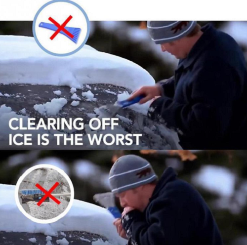 Magic Car Ice Scraper