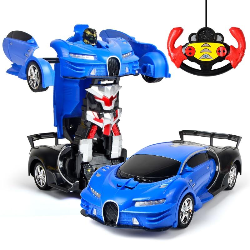 Ultra-Sensing Transformer RC Car