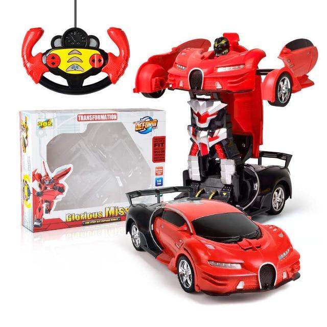 Ultra-Sensing Transformer RC Car