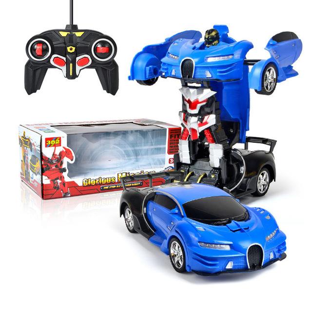 Ultra-Sensing Transformer RC Car