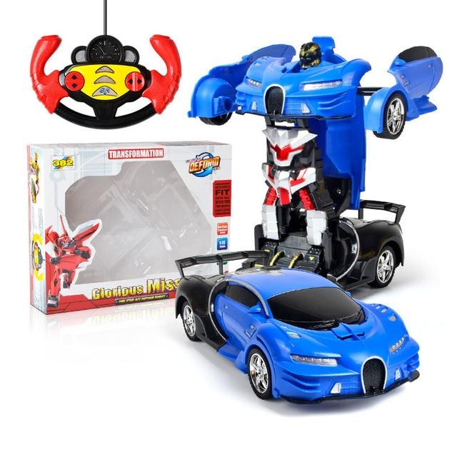Ultra-Sensing Transformer RC Car