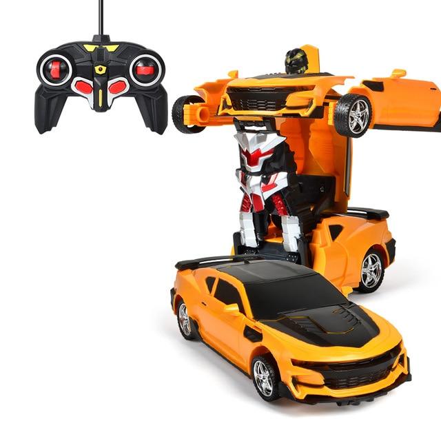 Ultra-Sensing Transformer RC Car