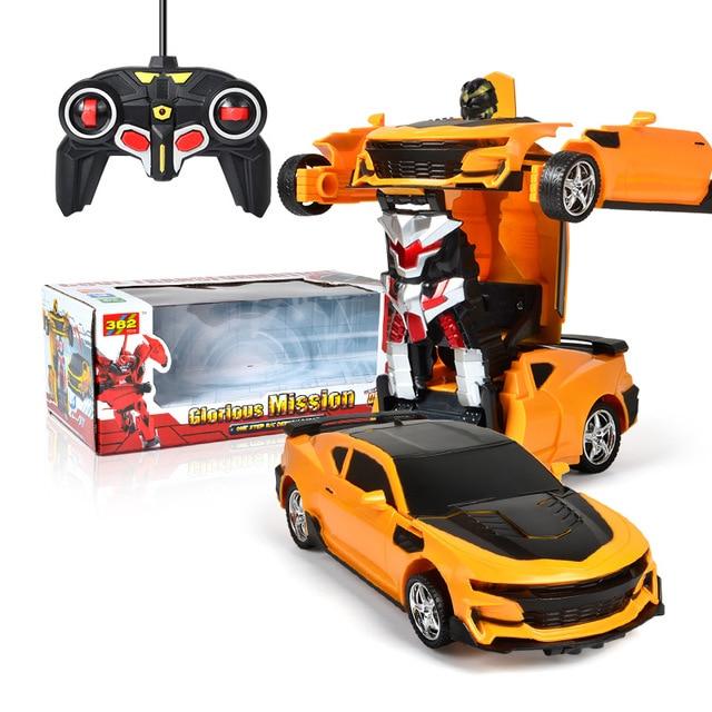 Ultra-Sensing Transformer RC Car