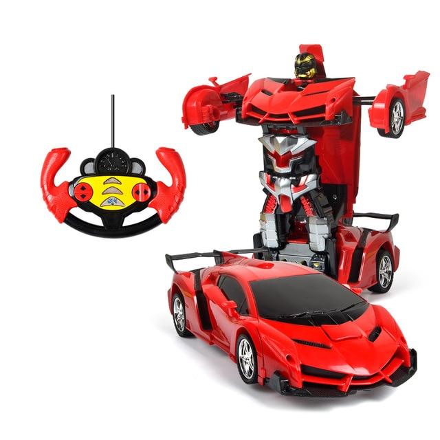 Ultra-Sensing Transformer RC Car
