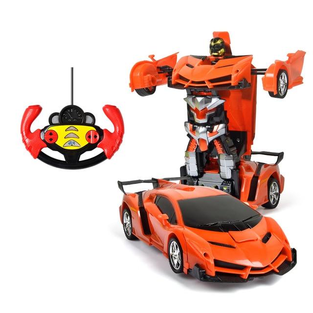 Ultra-Sensing Transformer RC Car