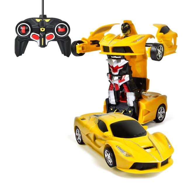 Ultra-Sensing Transformer RC Car