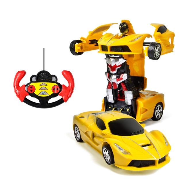 Ultra-Sensing Transformer RC Car