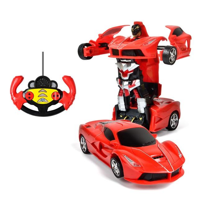 Ultra-Sensing Transformer RC Car