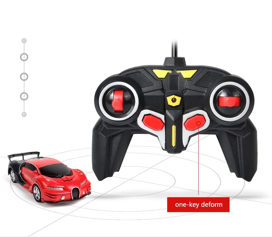 Ultra-Sensing Transformer RC Car