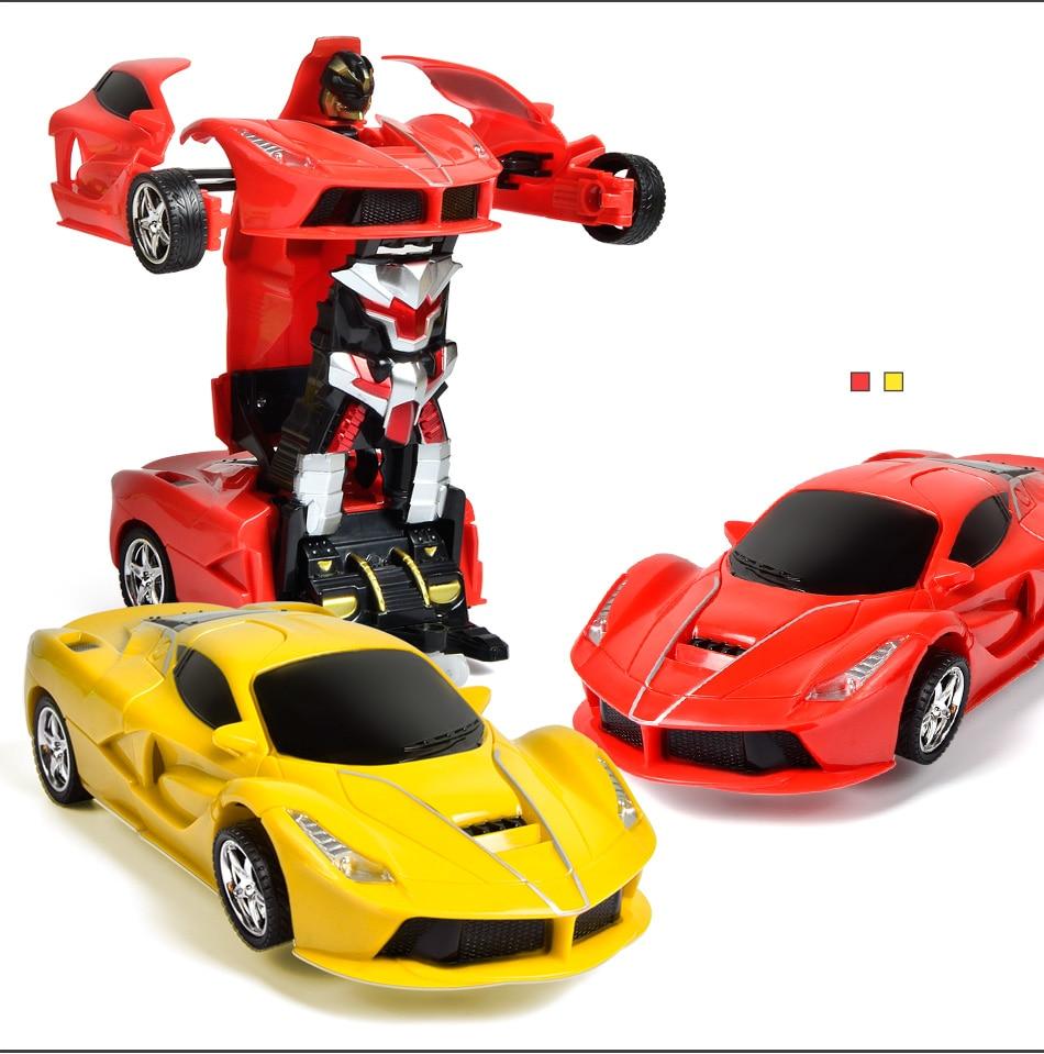 Ultra-Sensing Transformer RC Car