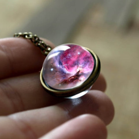 Image of Gorgeous Universe In A Necklace - So Unique