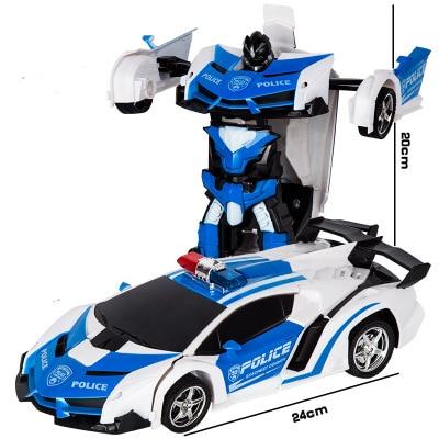 Ultra-Sensing Transformer RC Car