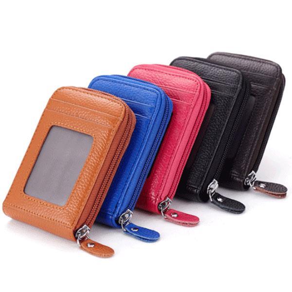 RFID Genuine Leather Card Holder - SlickDecor.com