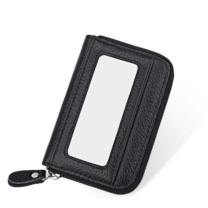 RFID Genuine Leather Card Holder - SlickDecor.com