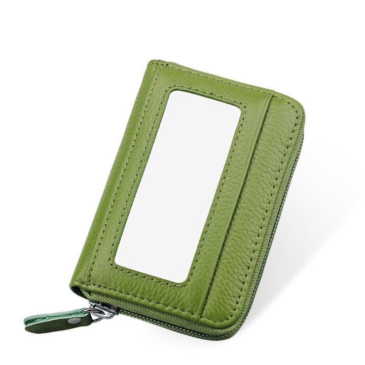 RFID Genuine Leather Card Holder - SlickDecor.com