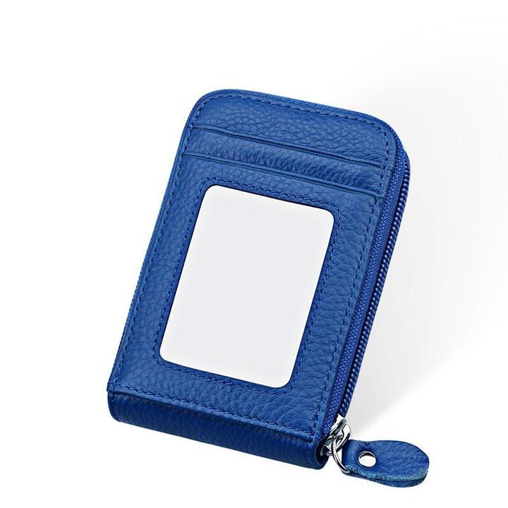 RFID Genuine Leather Card Holder - SlickDecor.com