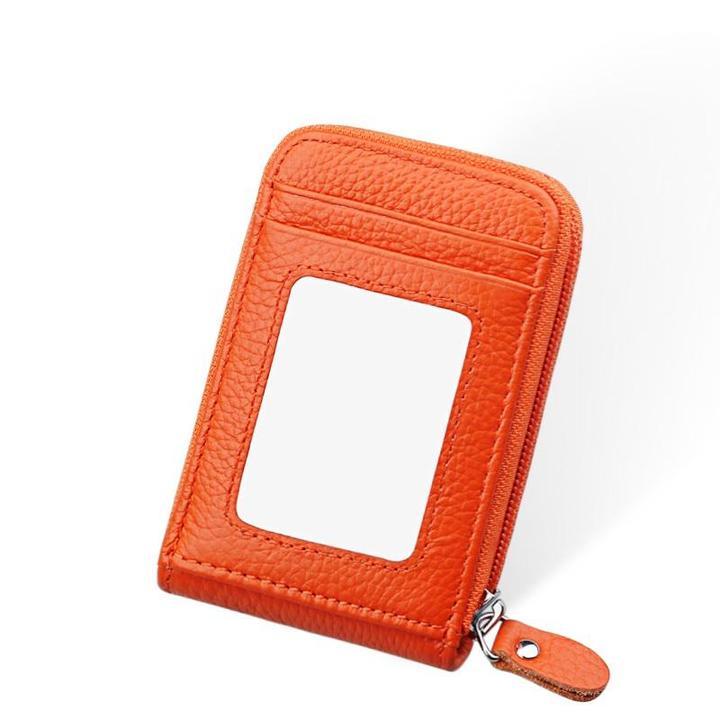 RFID Genuine Leather Card Holder - SlickDecor.com