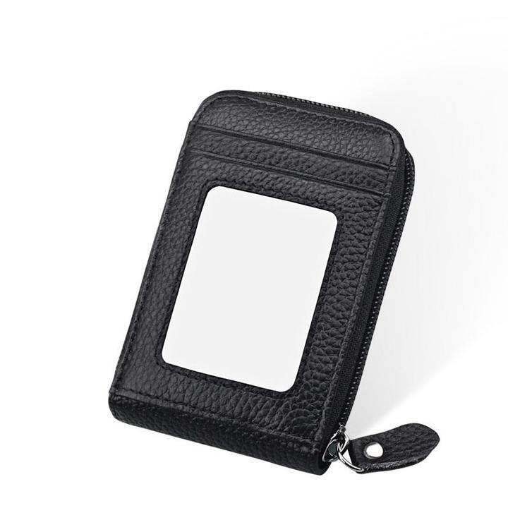 RFID Genuine Leather Card Holder - SlickDecor.com