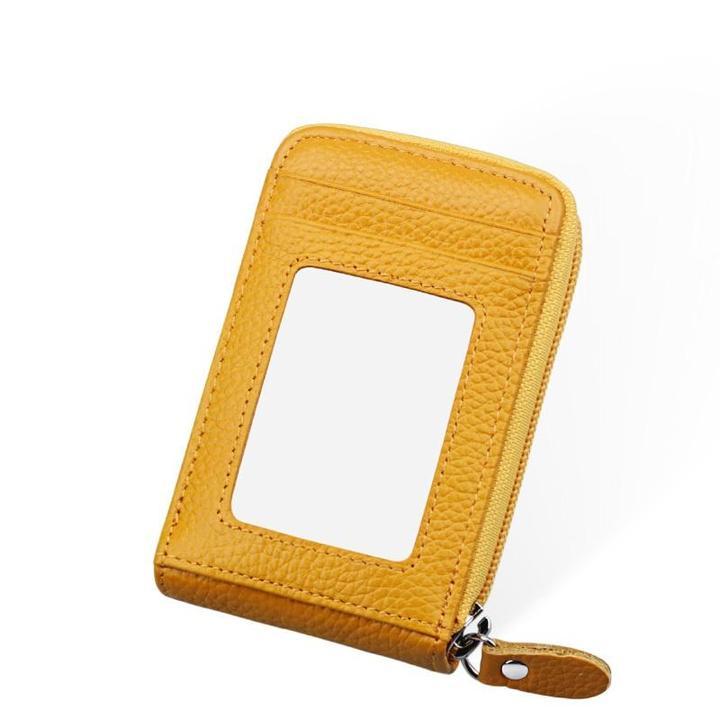 RFID Genuine Leather Card Holder - SlickDecor.com