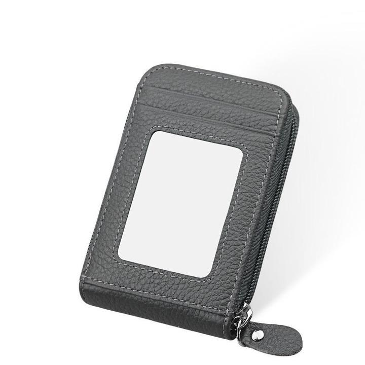 RFID Genuine Leather Card Holder - SlickDecor.com