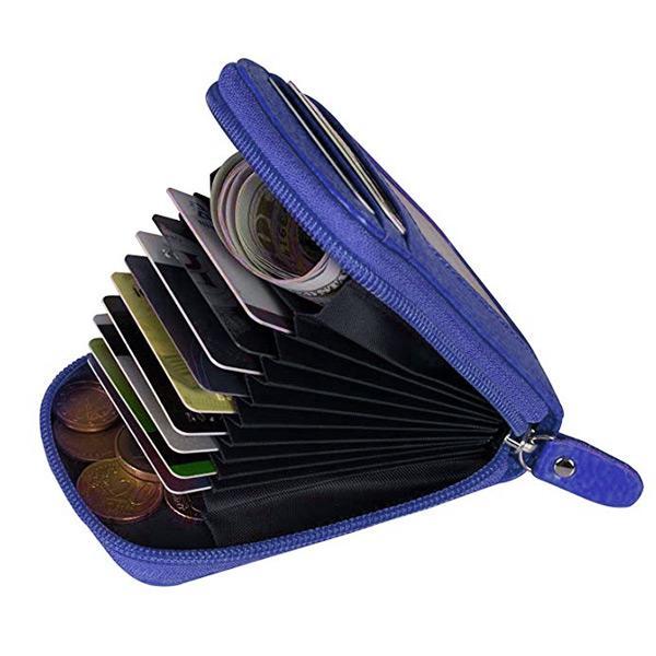 RFID Genuine Leather Card Holder - SlickDecor.com