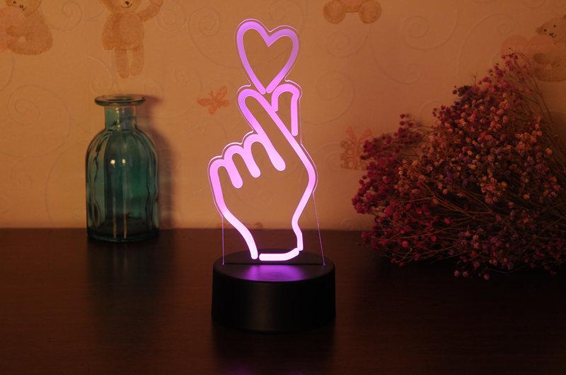 Show Love 3D Illusion Lamp