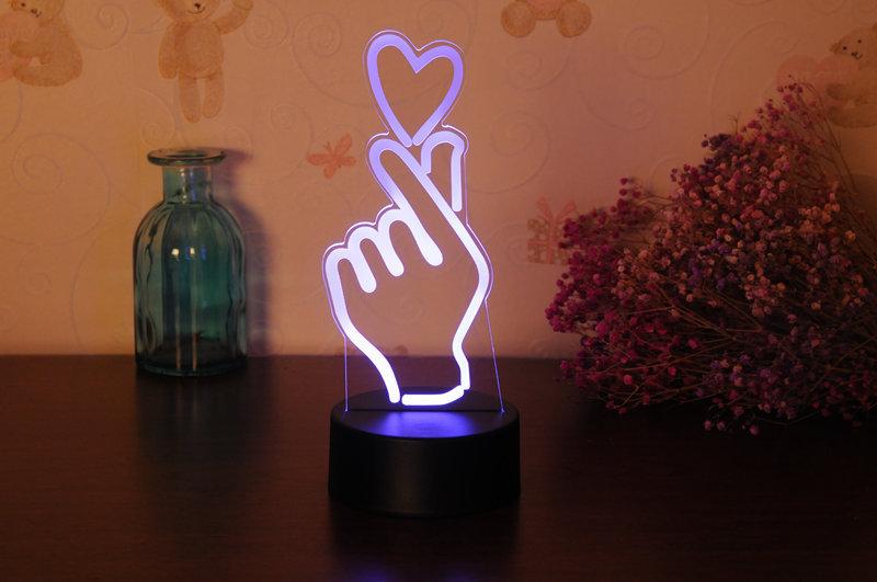 Show Love 3D Illusion Lamp