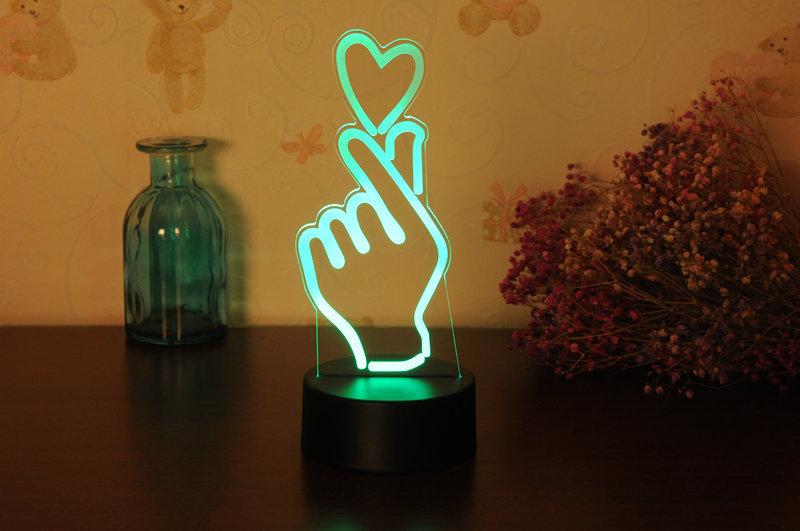 Show Love 3D Illusion Lamp