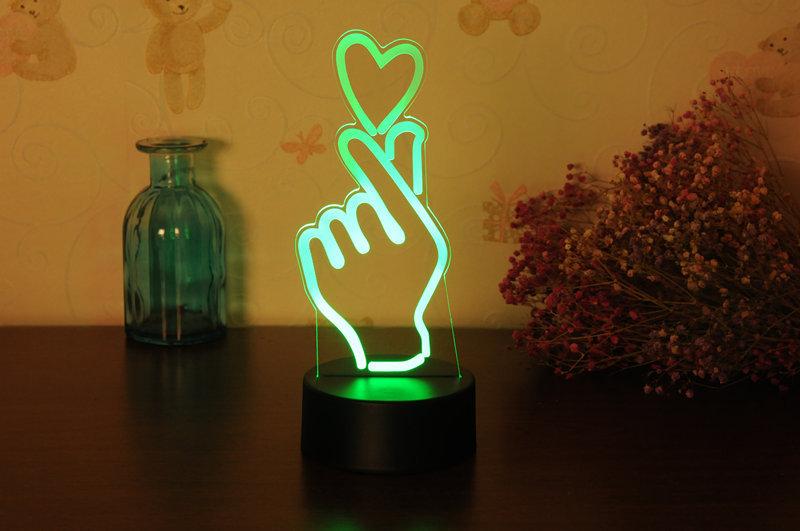 Show Love 3D Illusion Lamp