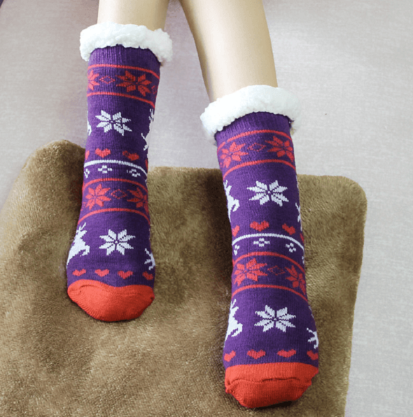 Thermal Fleece Slipper Socks