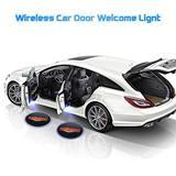 Image of Universal Wireless Car Projection LED Projector Door Shadow Light - SlickDecor.com