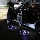 Image of Universal Wireless Car Projection LED Projector Door Shadow Light - SlickDecor.com