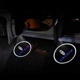 Image of Universal Wireless Car Projection LED Projector Door Shadow Light - SlickDecor.com