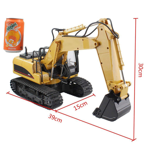 Image of Remote Control Excavator Full Functional Construction Tractor - SlickDecor.com