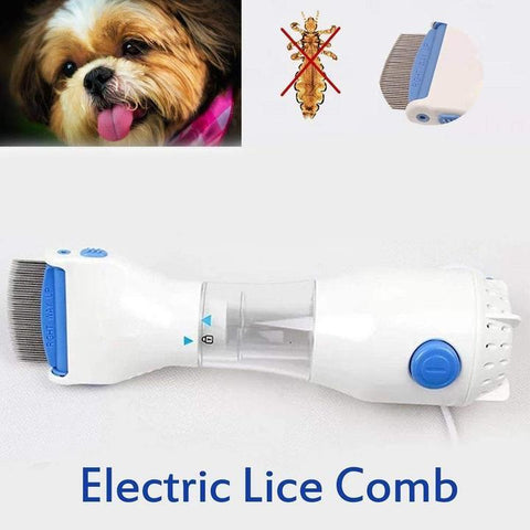 Image of Electric head comb Remove the flea louse - SlickDecor.com